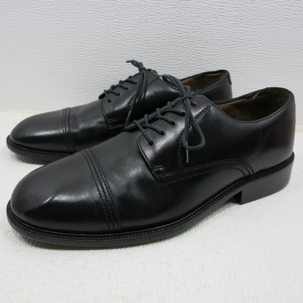 Bass Leather Cap Toe Dress Oxfords Sperrazza 10 M